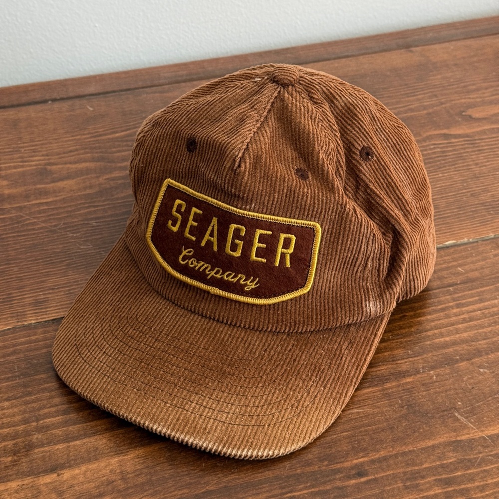 Seager Brown Corduroy Hat